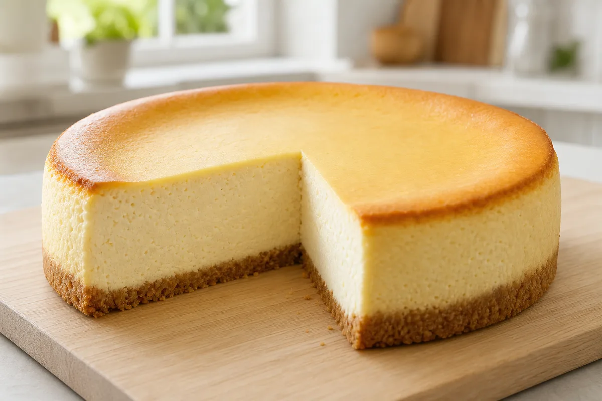 Cheesecake new-yorkais maison : la recette sans fissures